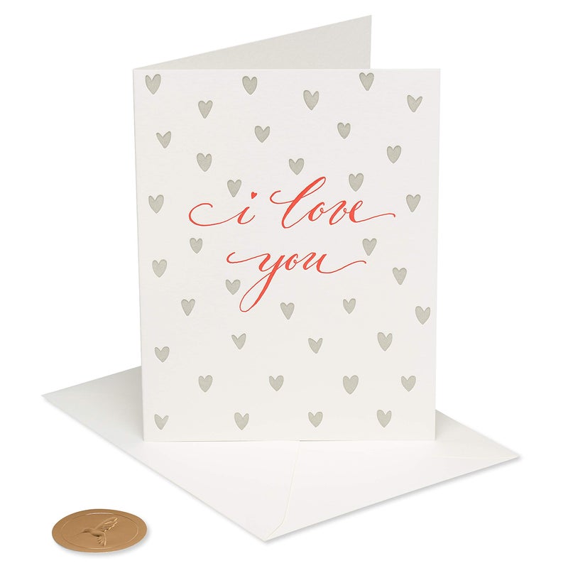 Papyrus Blank Romantic Card (I Love You) - Image 4